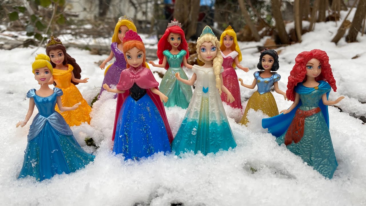 Disney Princess Doll Makeover ~ DIY Miniature Ideas for Barbie  Wig, Dress, Faceup, andMore! DIY 