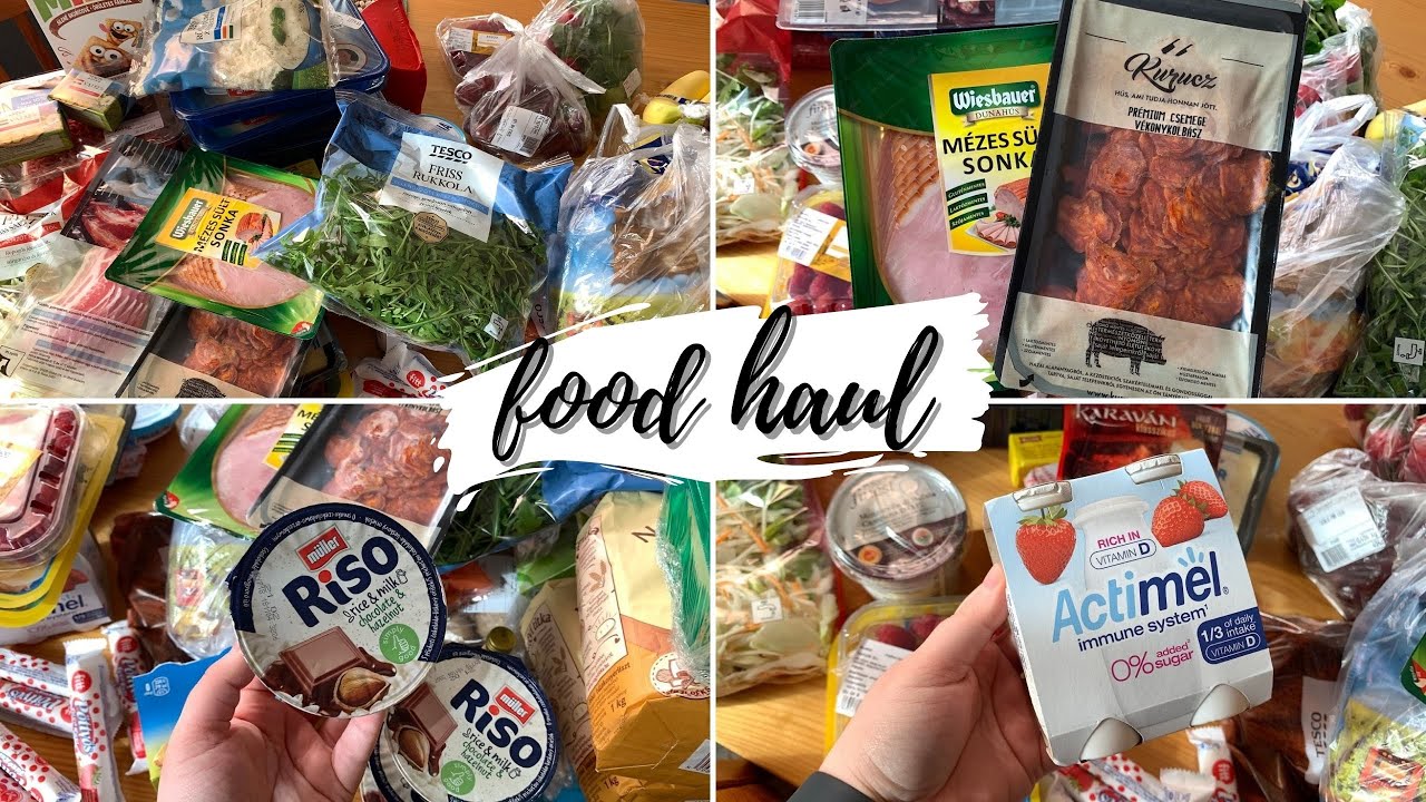 Heti Food Haul + cukrászdiszkont bevásárlás 🛒💸