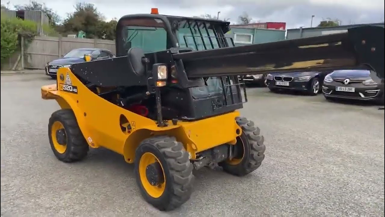 (ES) Diagnóstico del Manipulador Telescópico JCB 520-40 con Jaltest #viral #fyp