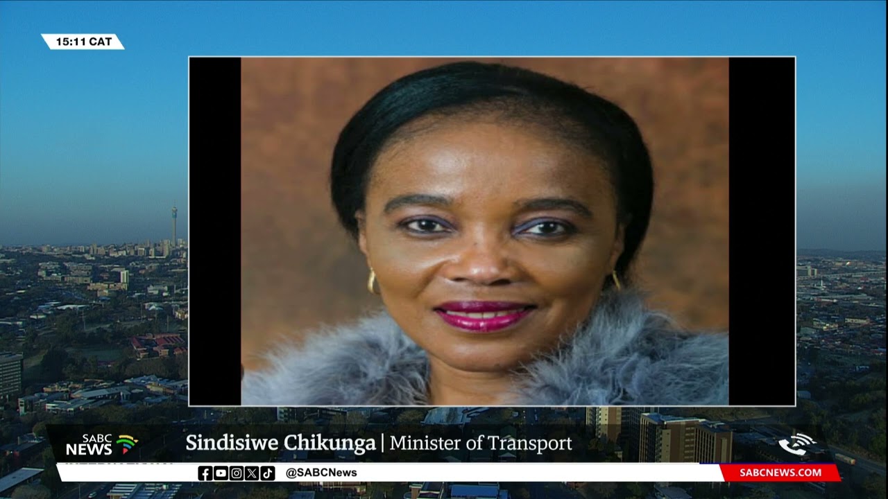 Transport  Minister Sindisiwe Chikunga on festive season road fatalities