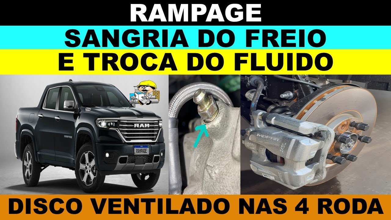 Rampage sangria dos freios, como ela é feita? Trocando fluido do freio. Disco ventilado nas 4 roda
