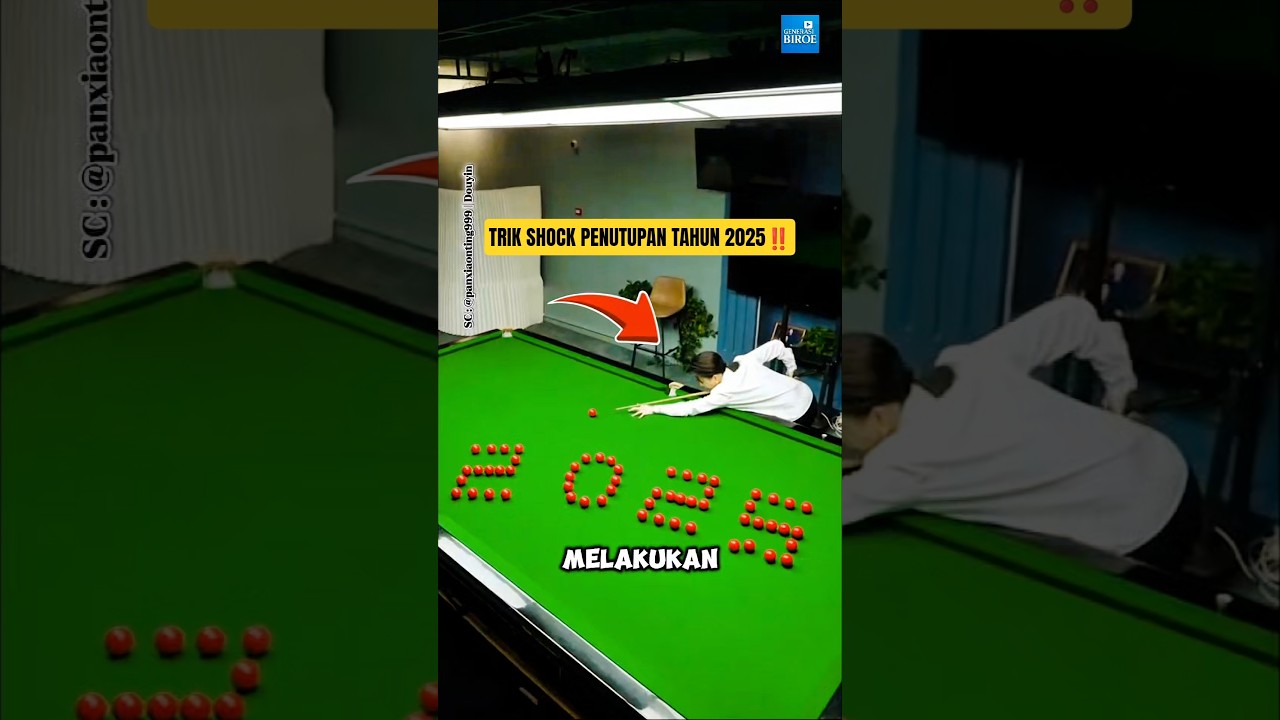 Trik Shock Penutupan Akhir Tahun 2025‼️😱🎱