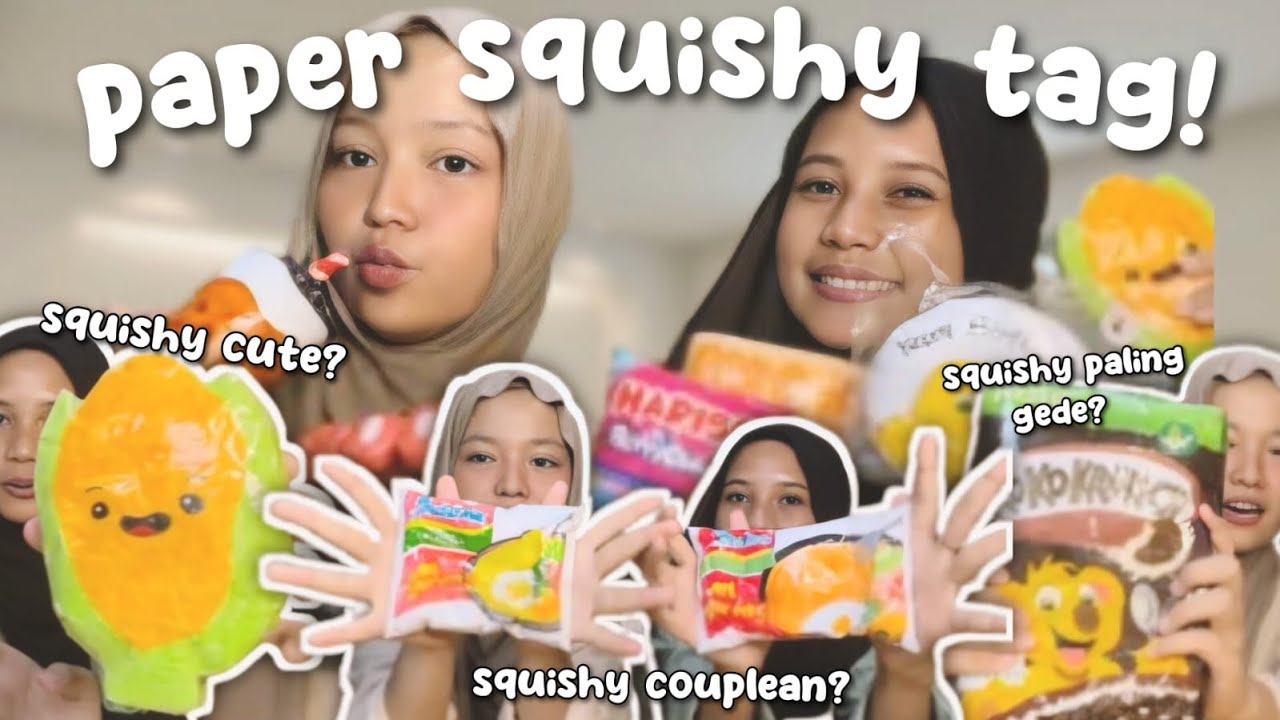 PAPER SQUISHY TAG‼️with Desta Davina