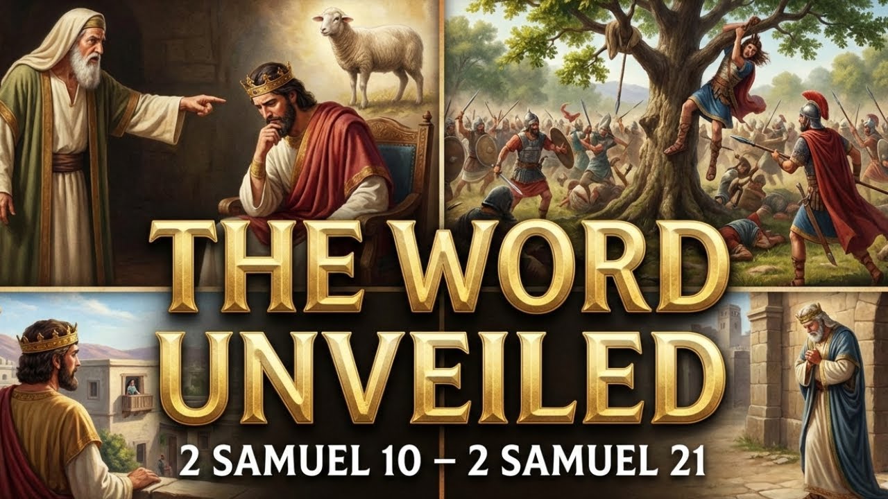 THE WORD UNVEILED --2 SAMUEL 10 TO  21