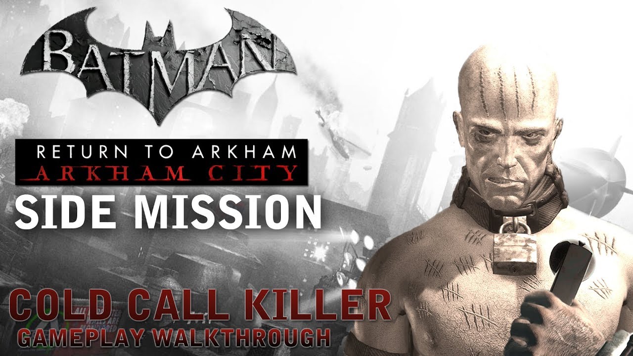 Batman - Return to Arkham City - Side Mission: Cold Call Killer [Victor Zsasz] (PS4)