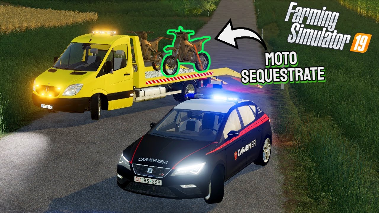 FS19 EMERGENCY #35 - MOTO da SEQUESTRARE!