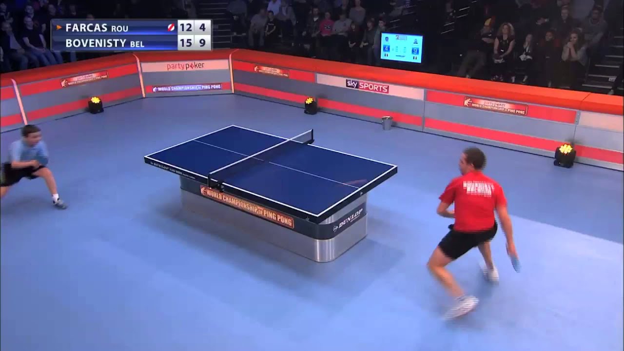 World Championship of Ping Pong 2015 : Farcas (ROU) - Bovenisty (BEL) last 32