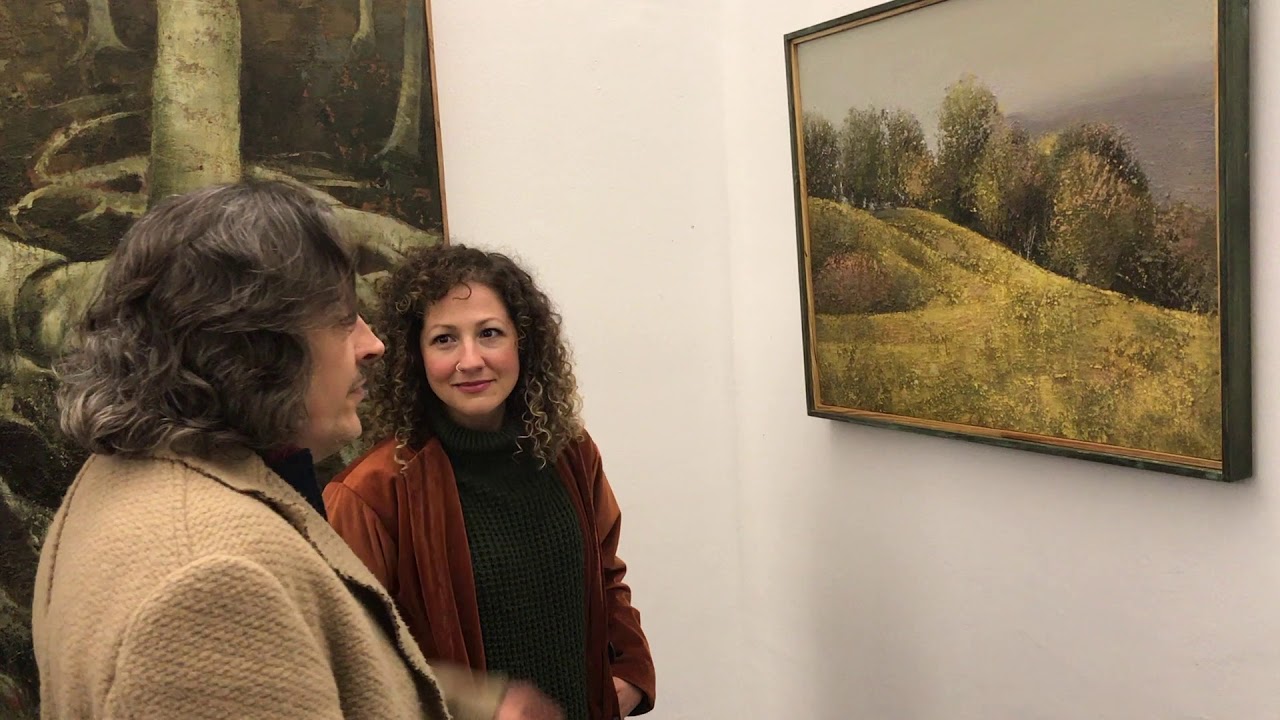 The abstract landscapes of Paolo Chiodoni - Northern Italian artist of Lago Maggiore