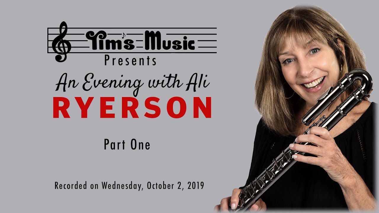An Evening with Ali Ryerson: Part One
