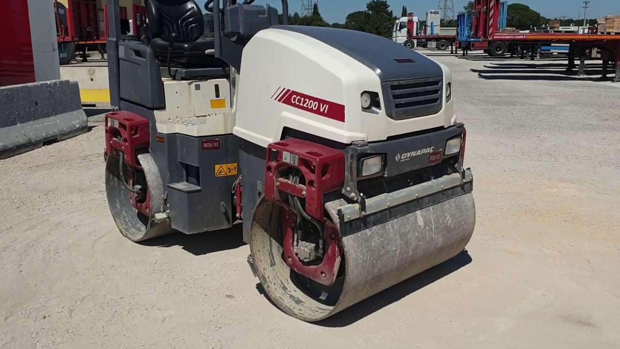 Used Dynapac CC 1200-VI | Used Tandem Roller  |  equippo.com | Used heavy equipment