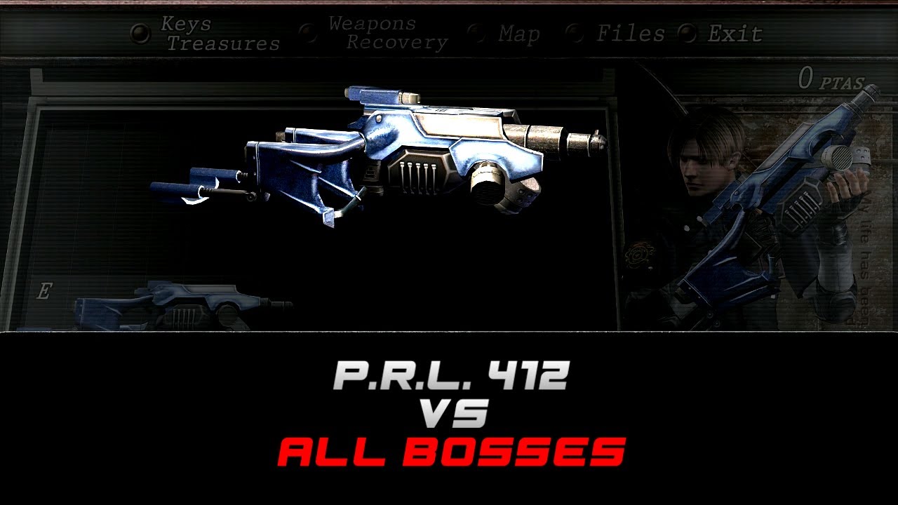 P.R.L. 412 VS ALL BOSSES | Professional | Resident Evil 4 HD Project