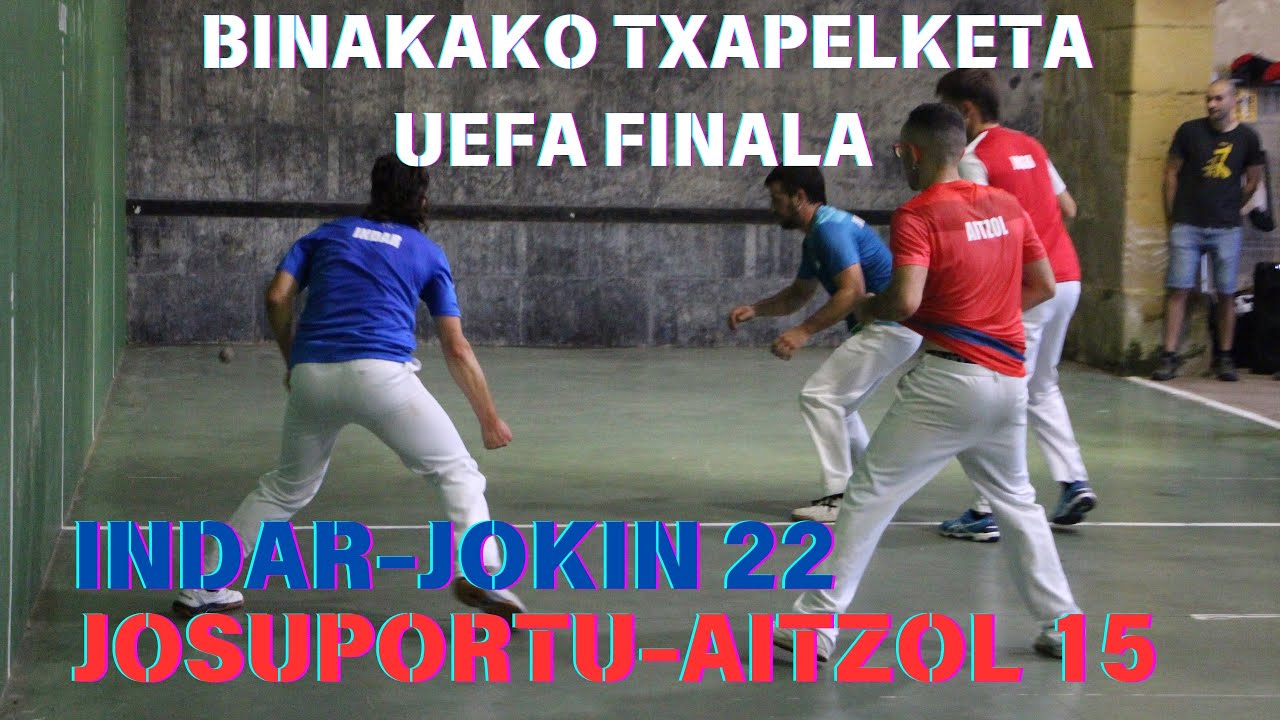 2025 Binakako Txapelketa - UEFA Finala -Jokin-Indar vs Josuportu-Aitzol 22-15(21/06)