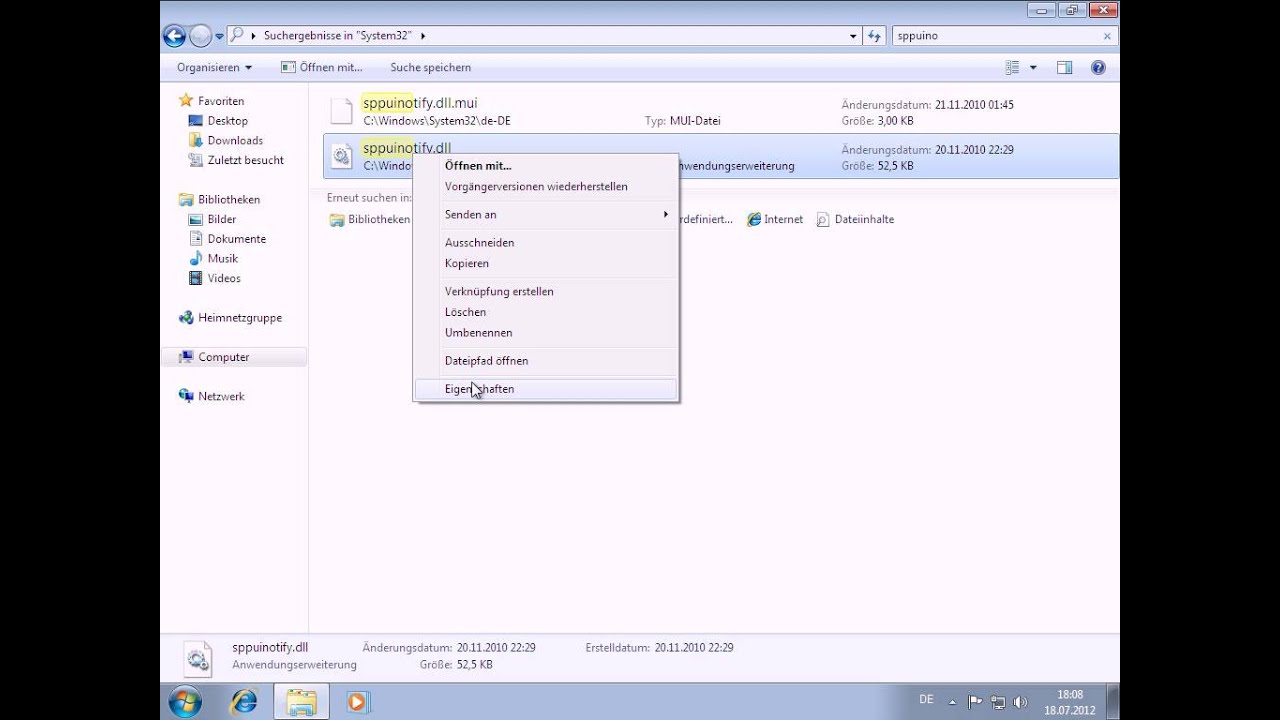 Windows 7 Aktivierung abschalten