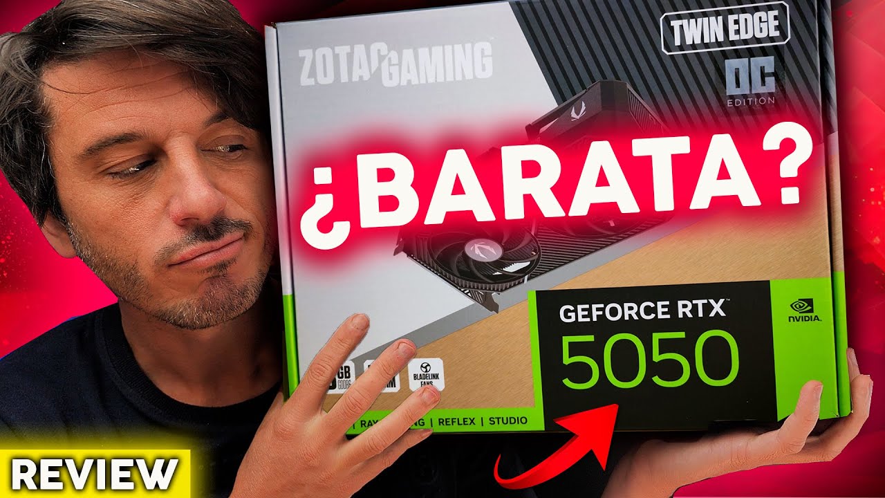 RTX 5050: La Tarjeta Gráfica MÁS BARATA con DLSS 4 pero... | Review y Pruebas en Juegos