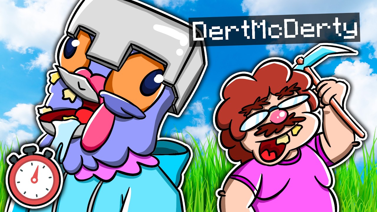 Два неудачника проходят Minecraft на скорость...