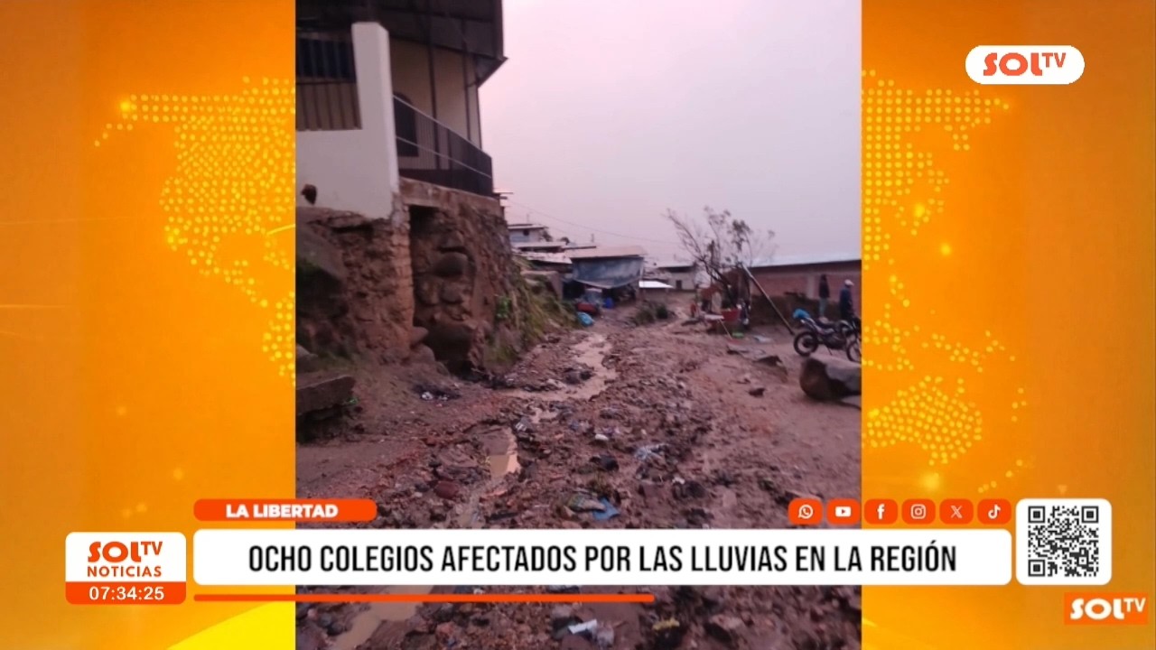 La Libertad: dos caseríos aislados en Otuzco por fuertes lluvias