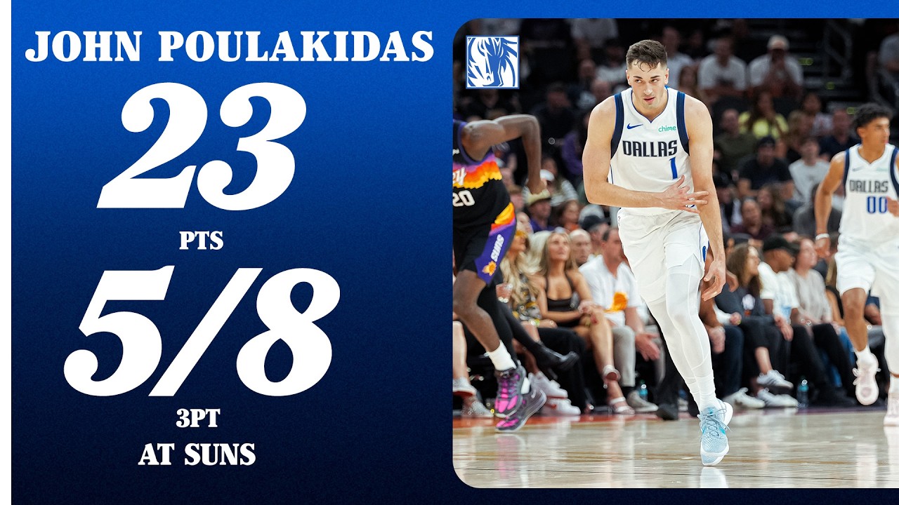 John Poulakidas (23 Points) at Phoenix Suns | April 8, 2026