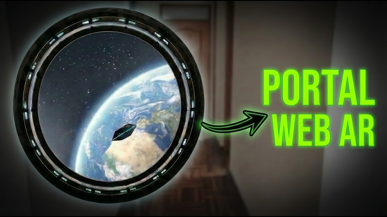 Mejor que 8th Wall? Crear PORTAL de Realidad Aumentada en Mattercraft