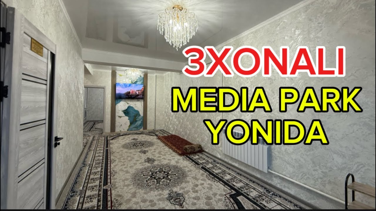 Медиа парк йонида 3хонали квартира сотилади Жихозлари билан #xorazm #uyjoy #2026 #arzonuylar #urdu 