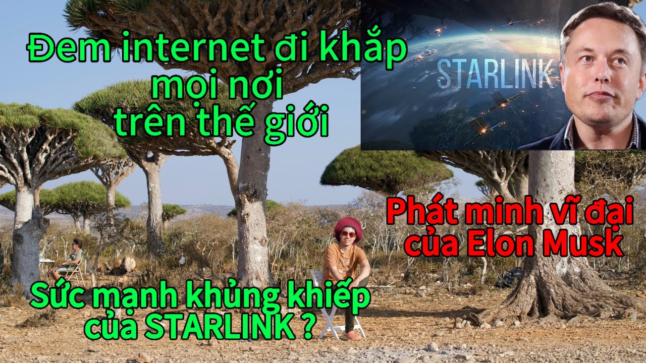 Trải nghiệm STARLINK | Internet vệ tinh của Elon Musk tại quần đảo xa x&ocirc;i của Yemen