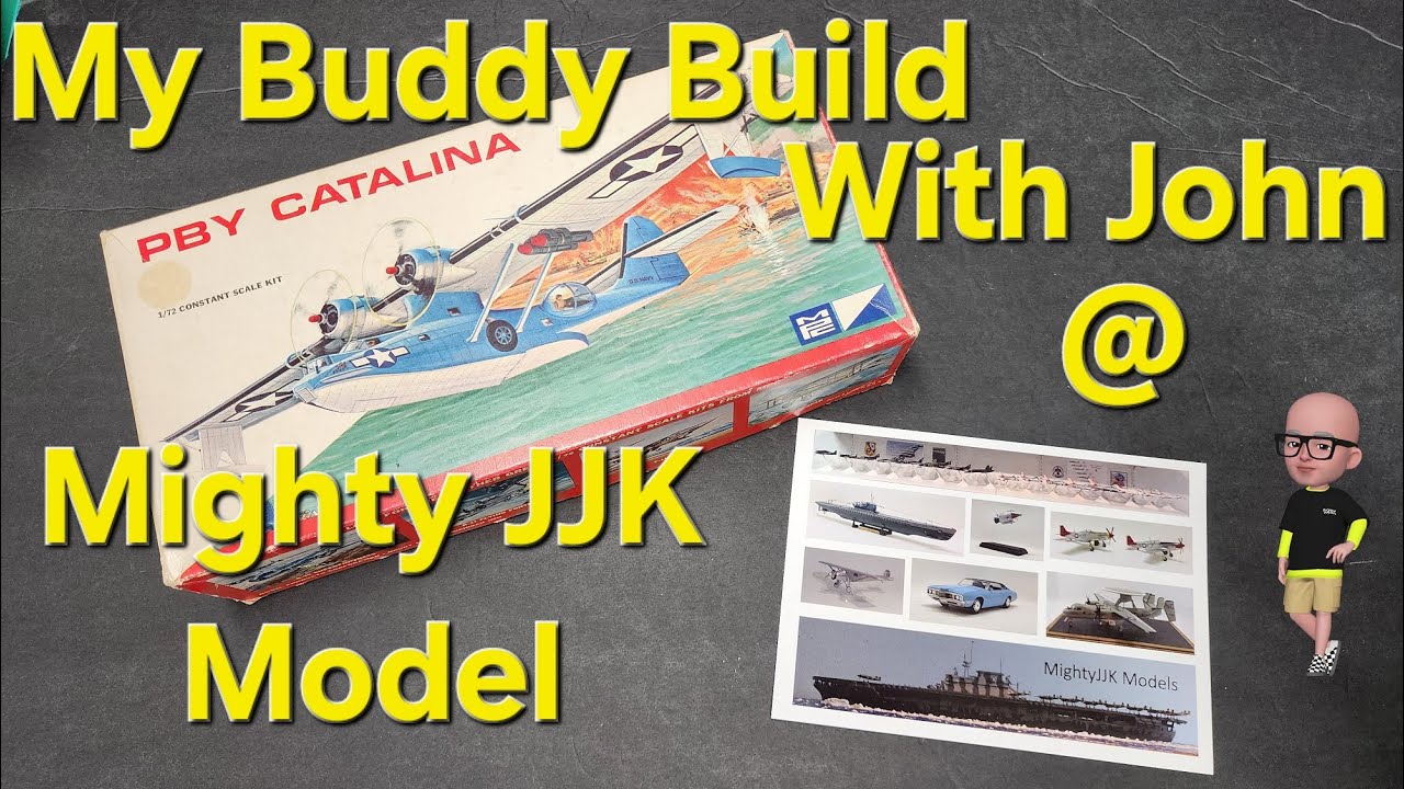 MPC PBY CATALINA FINAL ON MY BUDDY BUILD WITH JOHN FROM MIGHTY JJK MODELS