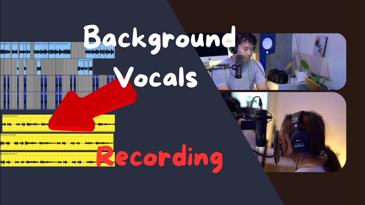 Harmony, Unison နဲ့ Vocals Recording Technique များ