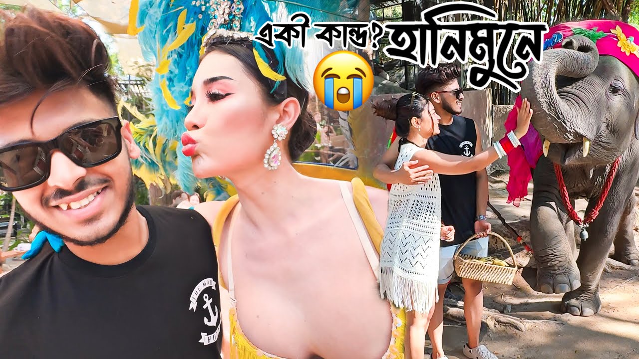 ELEPHANT JUNGLE E ESE TUSAR ER SATHE ESOB KIII?🤬😭||Bidesher Matite Gonur Pujo Korlam Nijer Hathe❤️||