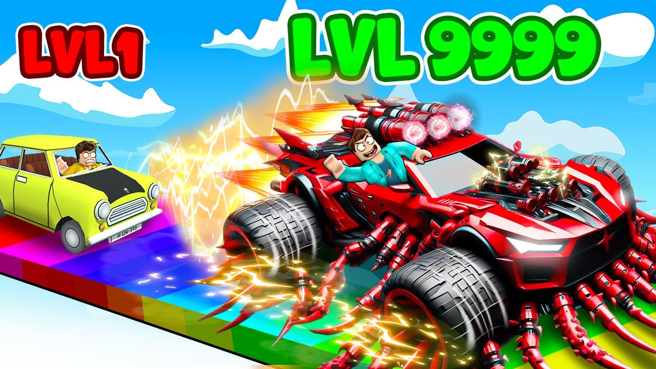 UNLOCKING THE SUPER CAR IN ROBLOX CAR RACE SIMULATOR !!
