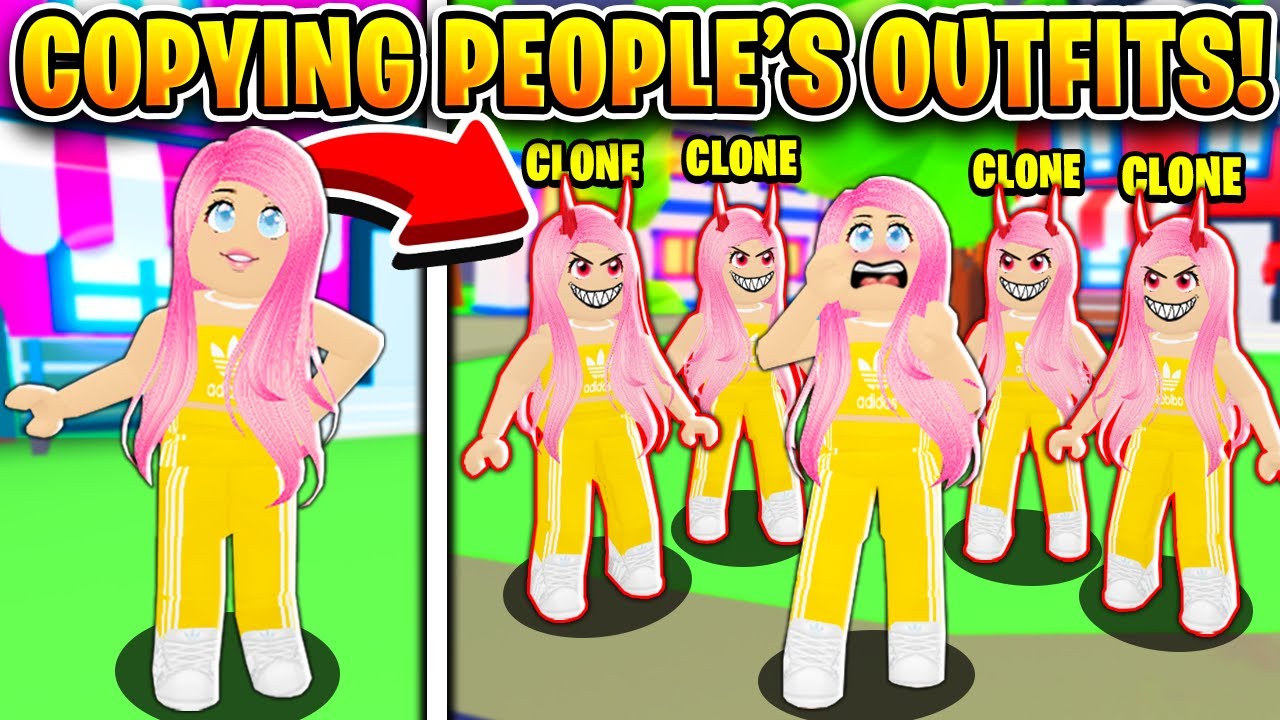 COPYING PEOPLES OUTFITS in ADOPT ME TO SEE WHAT THEY DO! (Roblox Adopt Me)
