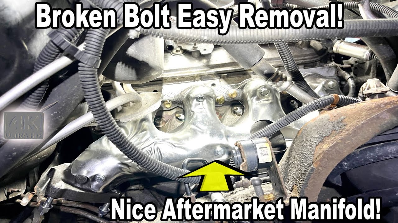 Chevy Suburban Exhaust Manifold Replacement! Tahoe, Silverado, Yukon LS 6.2, 6.0, 5.3, 4.8 Passenger