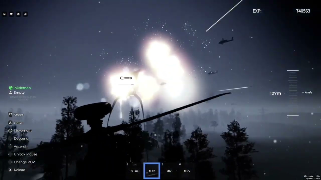 Helicopter invasion. Part 1/4. Explanation in description. War of the worlds Roblox