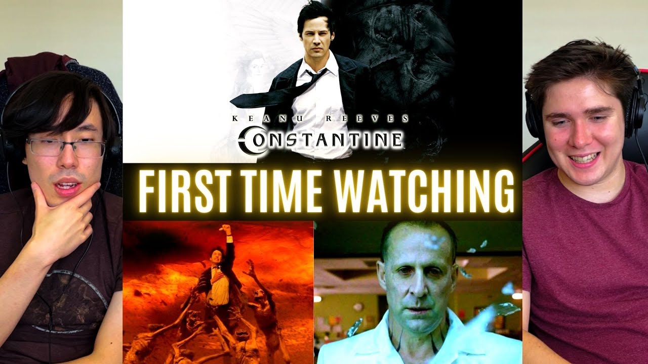REACTING to *Constantine* SO COOL!!! (First Time Watching) Superhero Movies