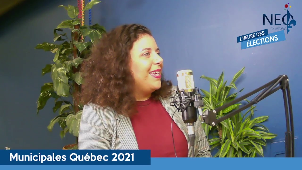 L'HEURE DES ÉLECTIONS : ALIA HASSAN-COURNOL - CANDIDATE DISTRICT MAISONNEUVE / LONGUE-POINTE