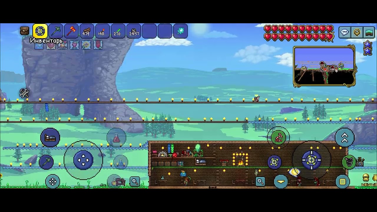 Убийство механических боссов Террария #6