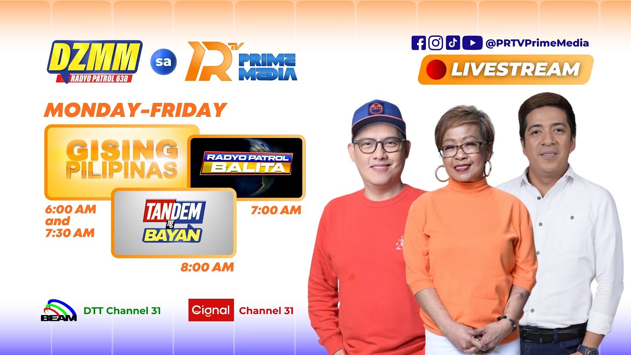 GISING PILIPINAS | TANDEM NG BAYAN | FEBRUARY 06, 2026 | DZMM sa PRTV Prime Media