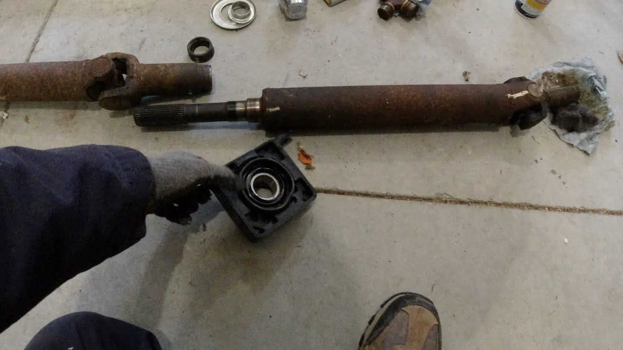 Driveshaft Center Bearing Install - The 1999 GMC Sonoma Project
