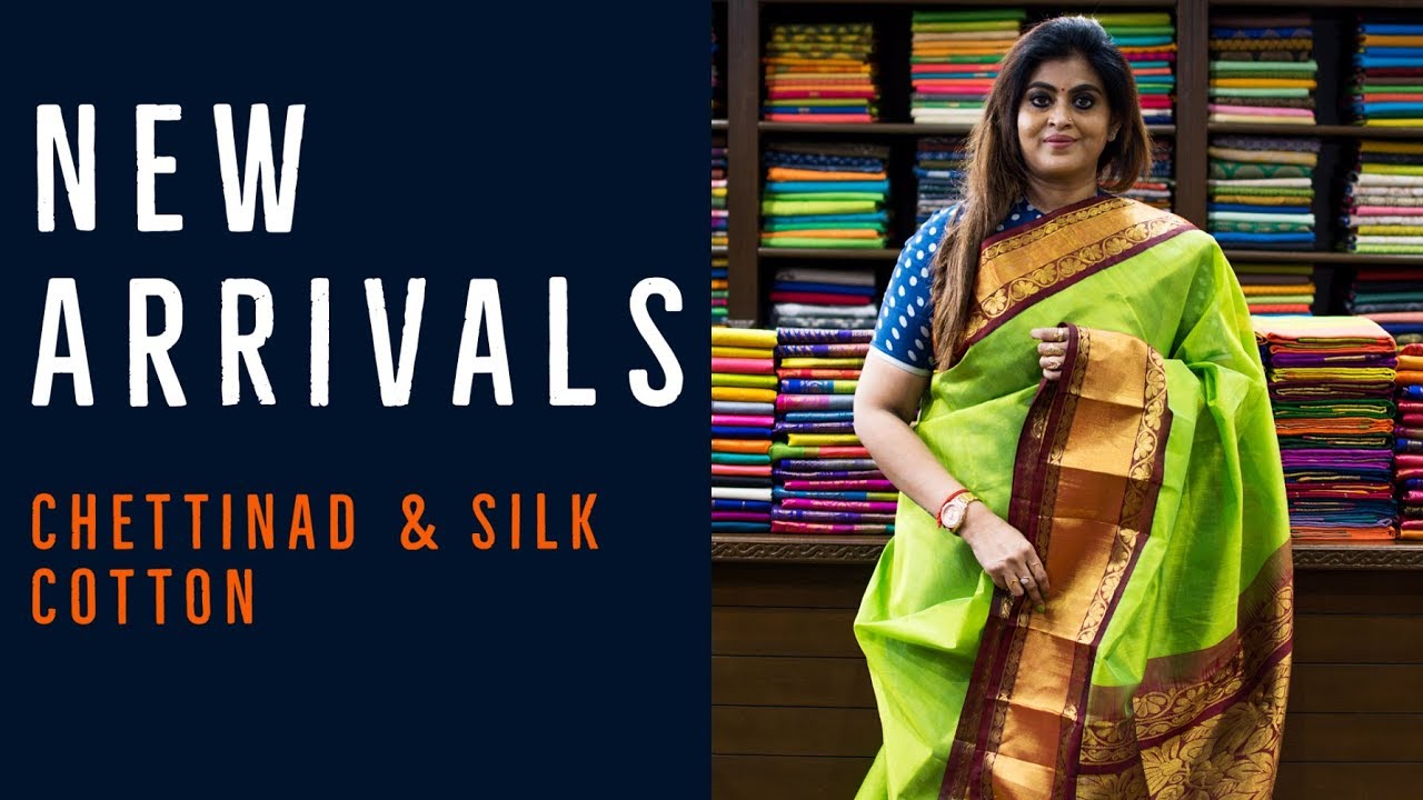 NEW ARRIVALS | Chettinad & Silk Cotton Sarees [4K]