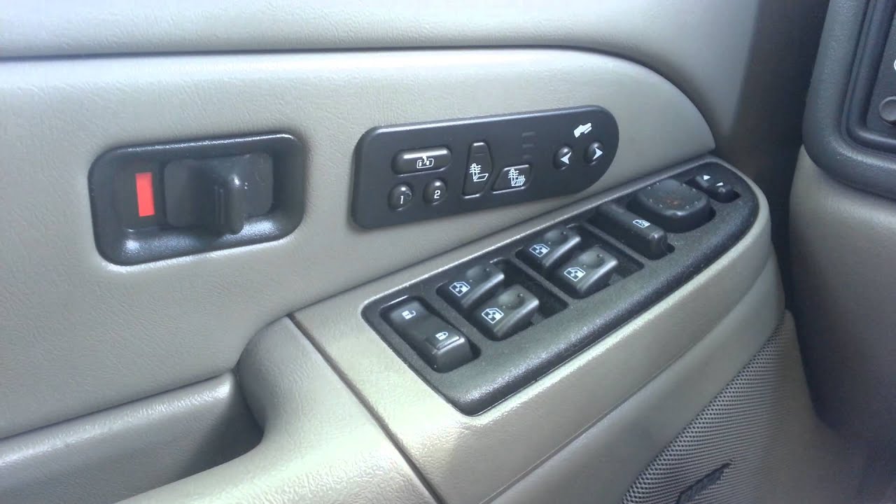 2005 Avalanche Heated Seat Problem