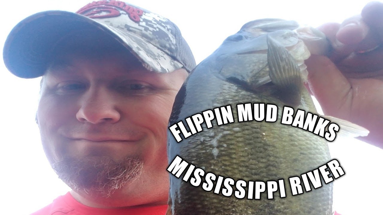 Flippin Mud Banks for Bass on the Mississippi River
