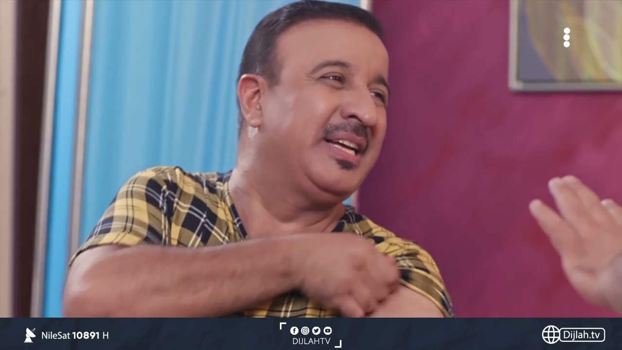 احسان دعدوش أخذ لقاح چلب 😂