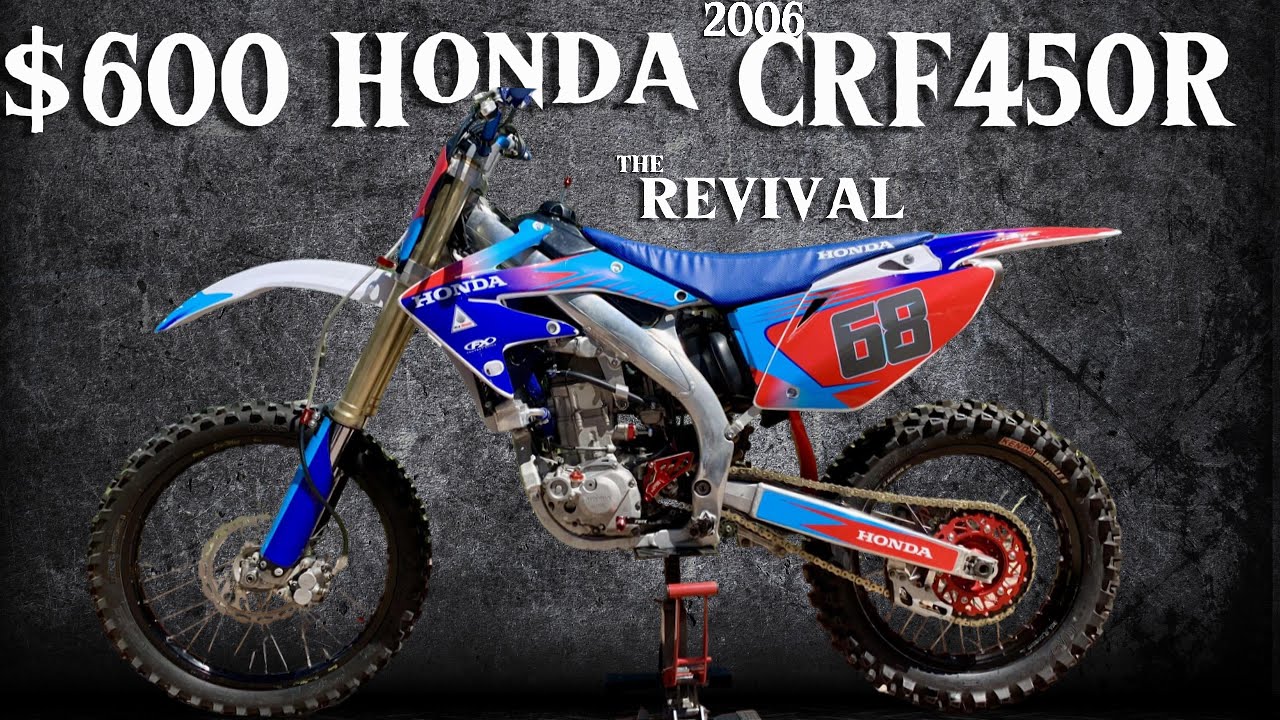 2006 Honda CRF450R-  Reviving an Icon
