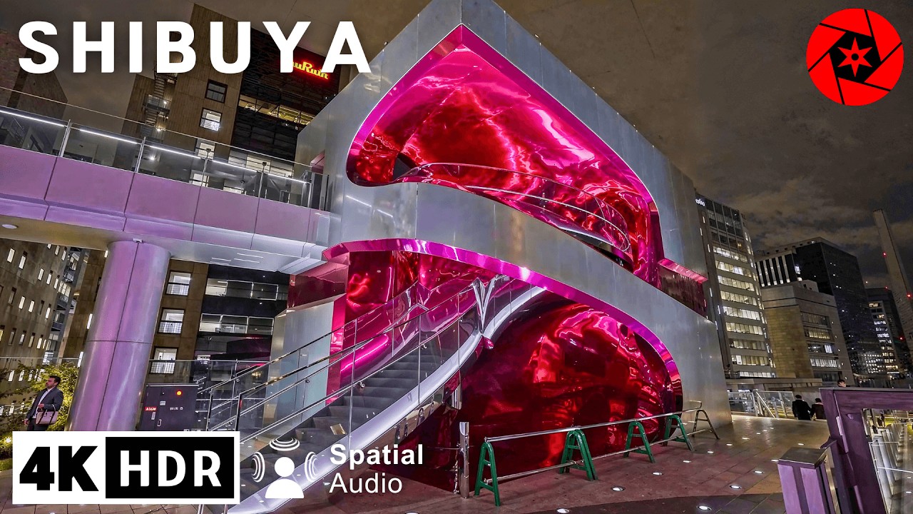 Tokyo&rsquo;s Newest Area - Shibuya Sakura Stage // 4K HDR Spatial Audio