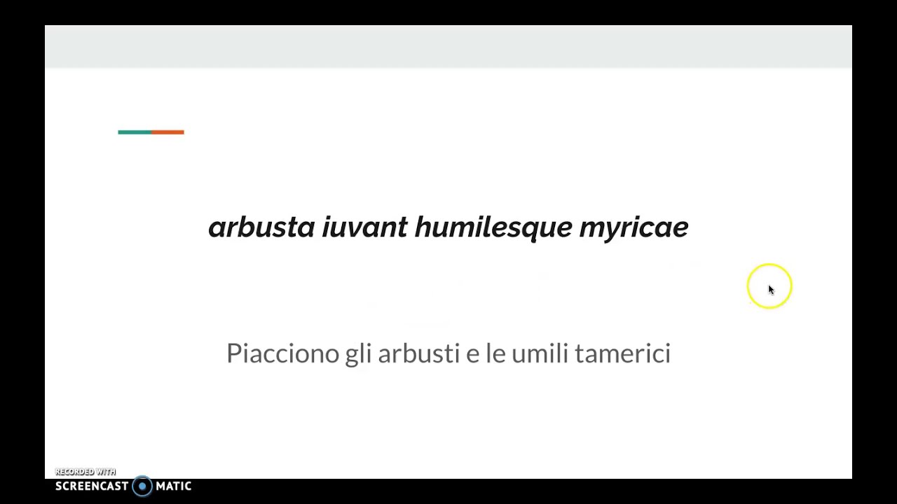 Giovanni Pascoli, La mia sera - parte1