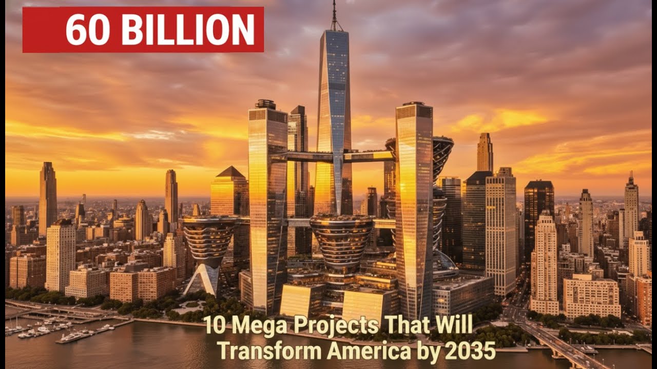 10 Mega Projects That Will Transform America by 2035 | Future of USA Revealed