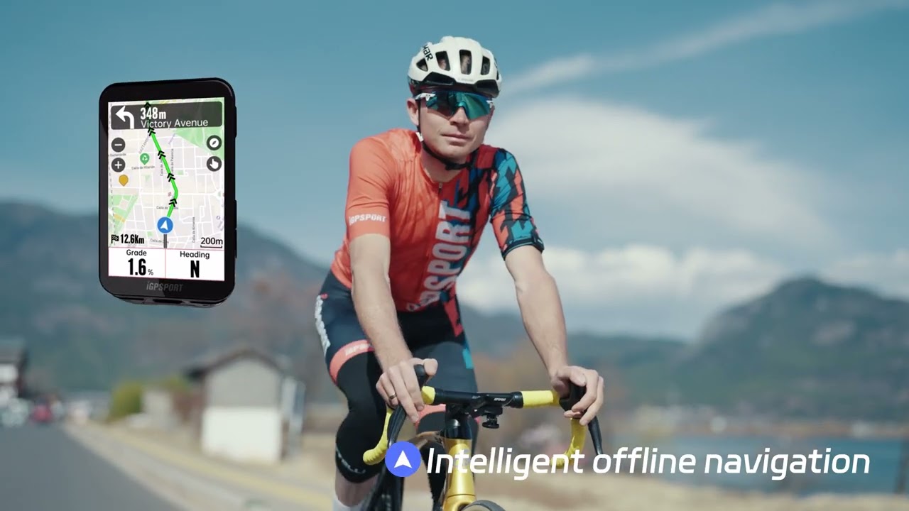 Introducing the all-new iGS800 Bike GPS Computer!