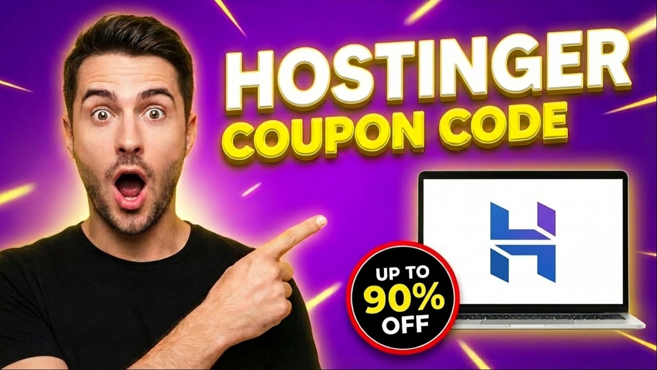 🔥 Hostinger Coupon Code (Latest 2026) &ndash; Get Up To 90% OFF All Hostinger Services