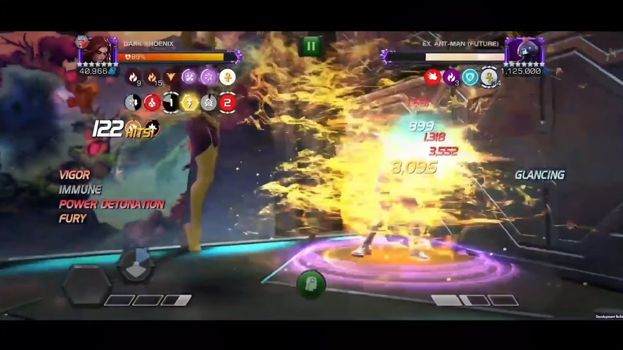 DARK PHOENIX DAMAGE ROTATION | MCOC