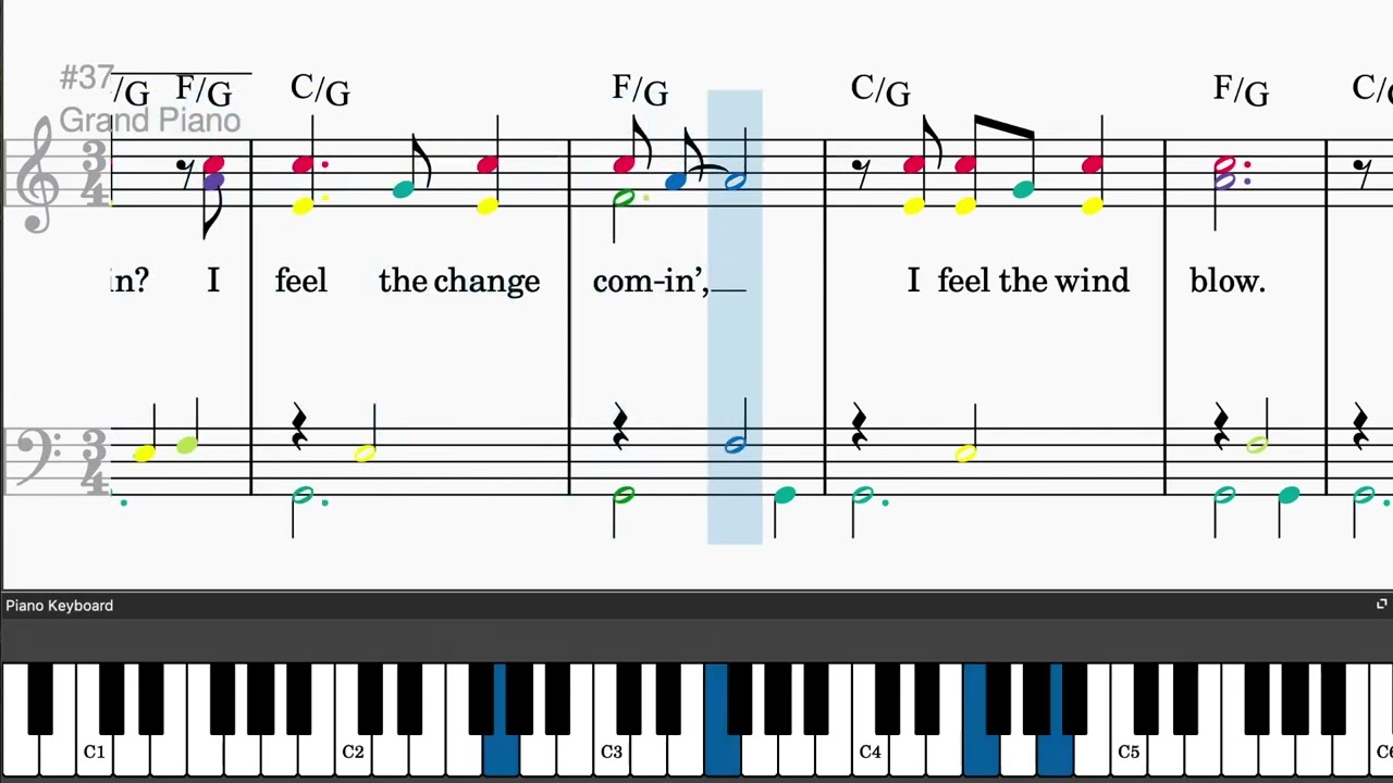 Weekend In New England by Barry Manilow - Easy piano tutorials with sheetmusic