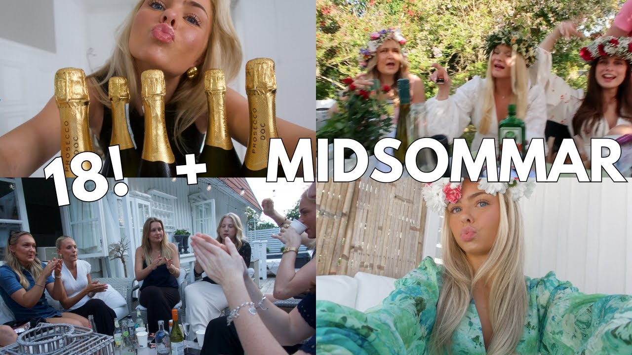 FYLLER 18 OCH FIRA MIDSOMMAR 🌸