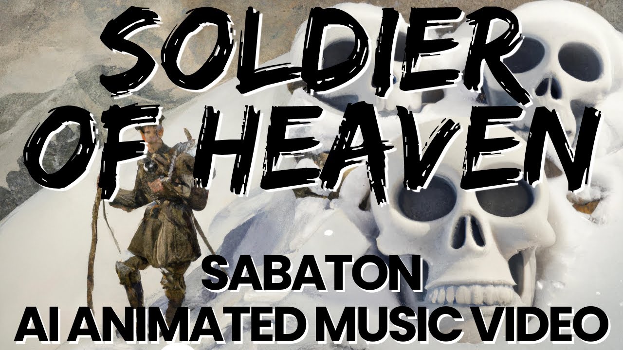 Soldier Of Heaven By Sabaton But It's an AI Animated Music Video